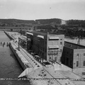 Looking east at the completed power house in 1915.