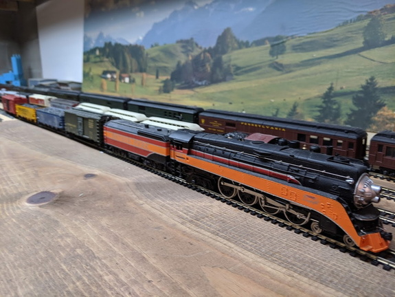 Collecting model trains is fun!