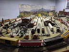 Brad's model railroad train layout project.