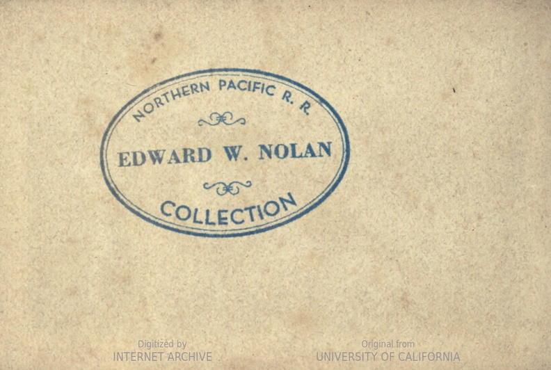 The Northern Pacific Railroad sourvenir book.