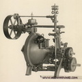 Brad's Woodward factory photo of Elmer Woodward's compensating type water wheel governor.
