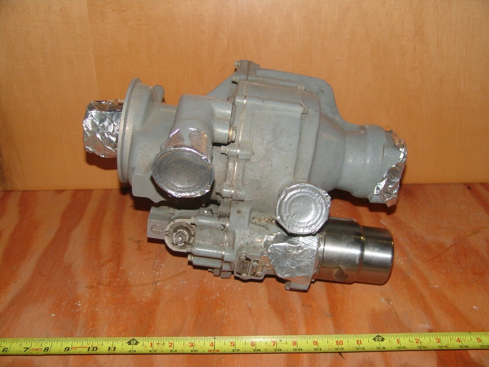 A Lucas aircraft engine fuel pump unit.