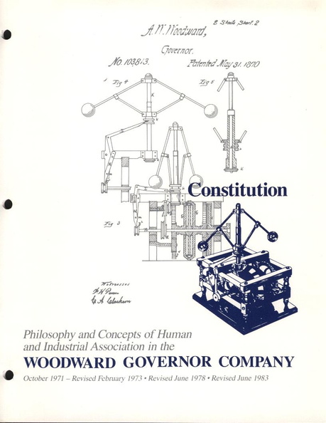 The Woodward Constitution history project.