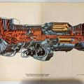 The Pratt & Whitney JT3D(TF33) series jet engine.