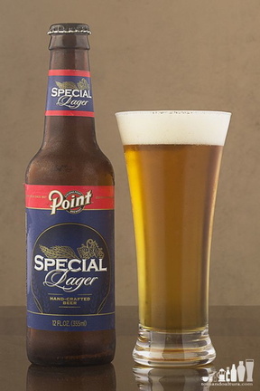 The newest look for Stevens Point Brewery's Point Special Lager Beer.