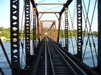 The Railroad bridge still in use in 2019.