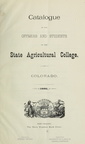 The State Agraculture Collage in Fort Collins, Colorado.