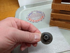 Closeup of the cam conponent.