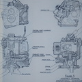 Schematic drawing of the Curtiss-Wright engine governor.