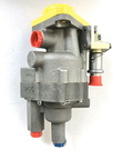 A modern Woodward overspeed governor for aircraft engines.