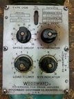A vintage Woodward UG8 series governor made in Rockford, Illinois.