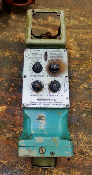 A first generation(1940's) Woodward UG-8 series governor.