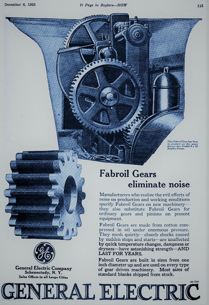 Fabroil gears