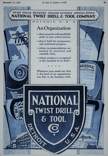 National Trwist Drill