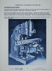 THE VERTICLE MILLING MACHINE.