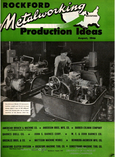 Rockford machine shop manufacturing history project.