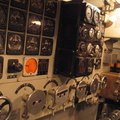 A Woodward Governor Company submarine control system(upper center of the control area).   3