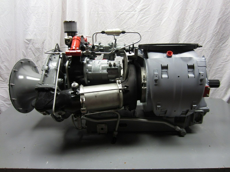 A BOEING 502 SERIES JET ENGINE WITH A WOODWARD FUEL CONTROL..   4.jpg