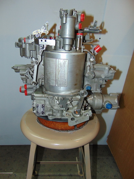 The most complicated jet engine governor control system in the collection.