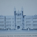 A Madison Wisconsin history picture of East High School.