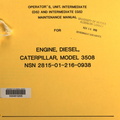Caterpiller diesel engine governor applications.
