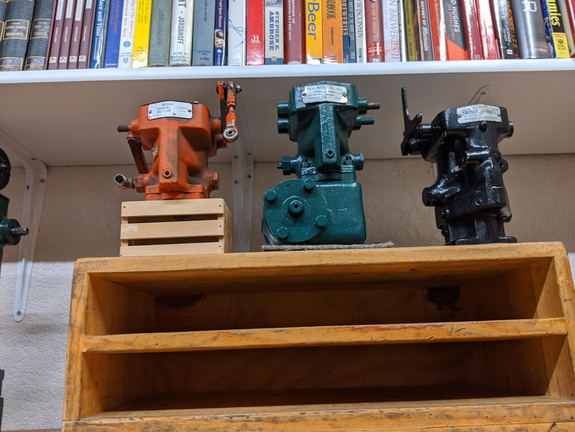 One of the latest vintage Woodward governor displays. 