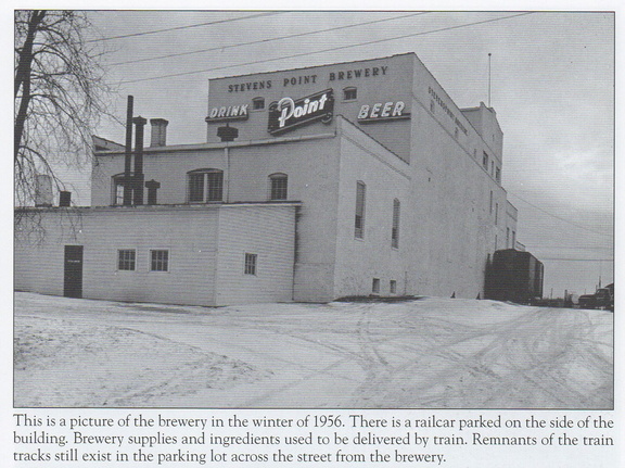 Stevens point Brewery in 1956.