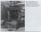A view of the Stevens Point Brewery's brewing kettle and lauter-tun kettle installed in the 1930's.