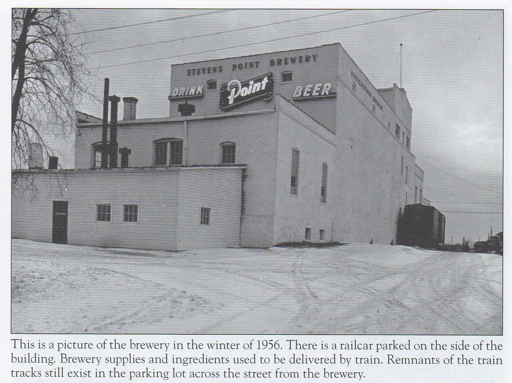 The Stevens Point Brewery in 1956.