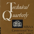 MBAA Centennial Year 1887-1987