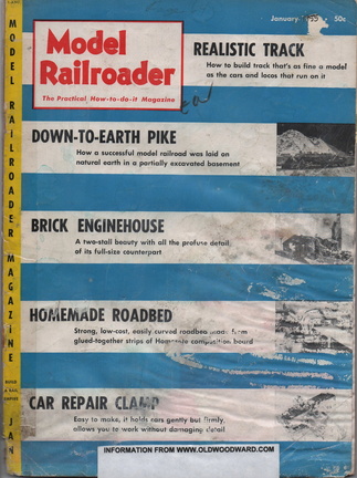 Model Railroader January 1955