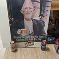Brewer Brad's picture taken off the wall and saved from the Stevens Point Brewery's Brew House.