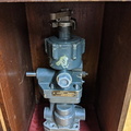 A Woodward governor fuel control and oil pump for the Boeing jet engine.