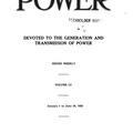 POWER MAGAZINE FROM THE 1920'S.