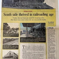 Railroad history in Stevens Point, Wisconsin.
