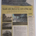Railroad history in Stevens Point, Wisconsin.
