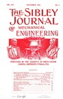 The Sibey Journal of Mechanical Engineering, circa 1901.