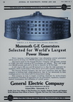 General Electric Company ad from 1919.