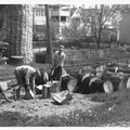 Frank J. Hess and Son's barrel-making factory, 1952 Atwood Avenue at Schenck's Corners in Madison, Wisconin, circa 1952.