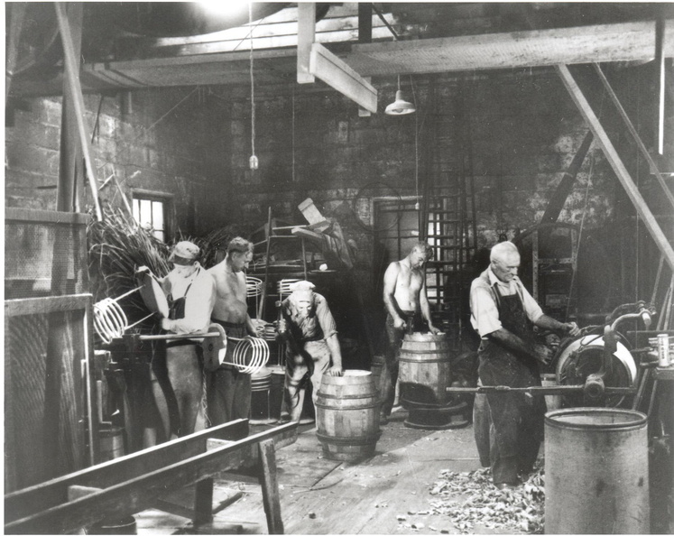 Frank J. Hess and Son's Cooperage business from 1904 to 1966..jpg
