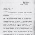 James Leffel & Company letter from May 6th, 1925.