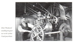 Elmer Woodward and his patented water wheel governor.