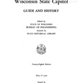 Wisconsin Capitol guide book, circa 1955.