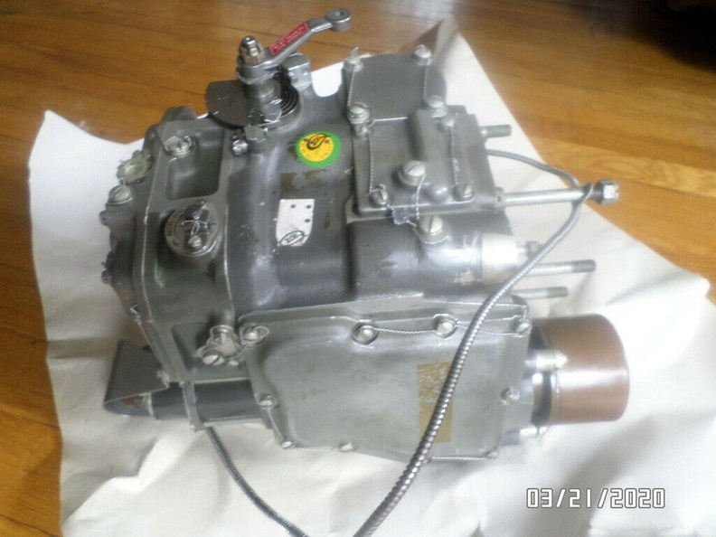 Woodward jet engine governor from patent number 3,019,602.