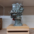 A Lucas jet engine governor and fuel pump unit for a Rolls-Royce gas turbine engine application.