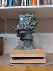 A Lucas jet engine governor and fuel pump unit for a Rolls-Royce gas turbine engine application.