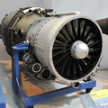 A Rolls-Royce Spey RB. 163 Mk.505-5 series turbofan jet engine with the Lucas fuel control governor system application.