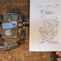 A Woodward jet engine fuel control governor found from patent number 3,019,602.