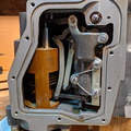 Closeup of some of the compressor inlet temperature components.