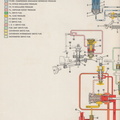 Left side of schematic diagram of a Woodward jet engine governor.